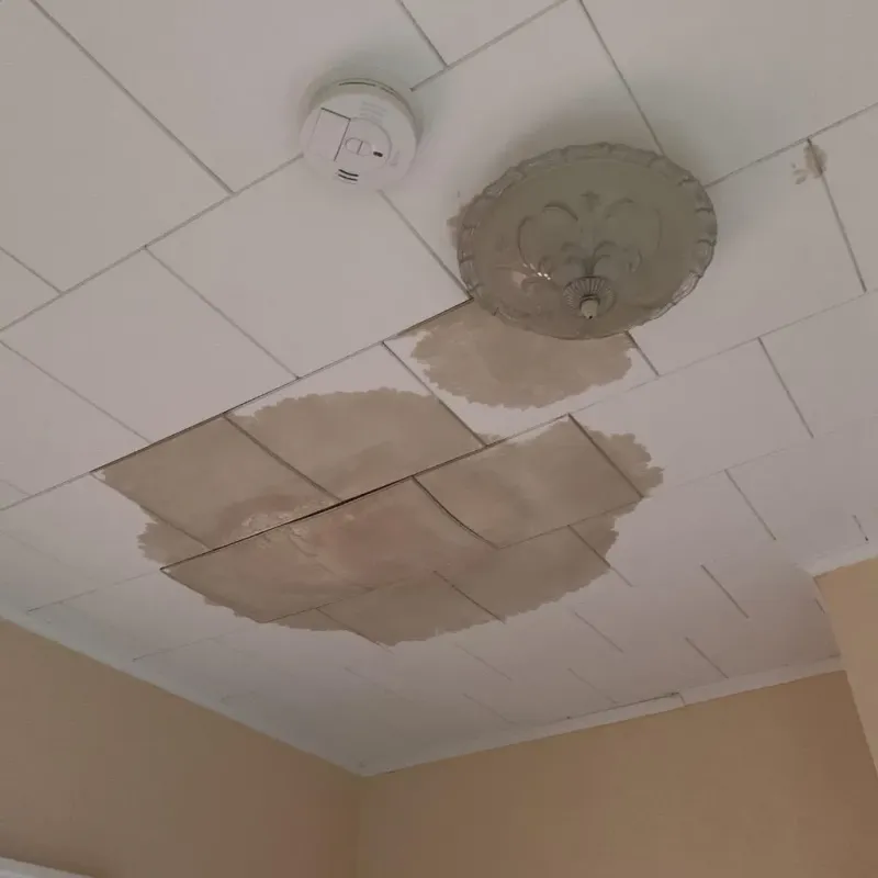 Ceiling Water Damage Repair in Fond du Lac County, WI