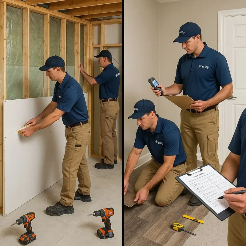 Repairs and Reconstruction process in Fond du Lac County, WI